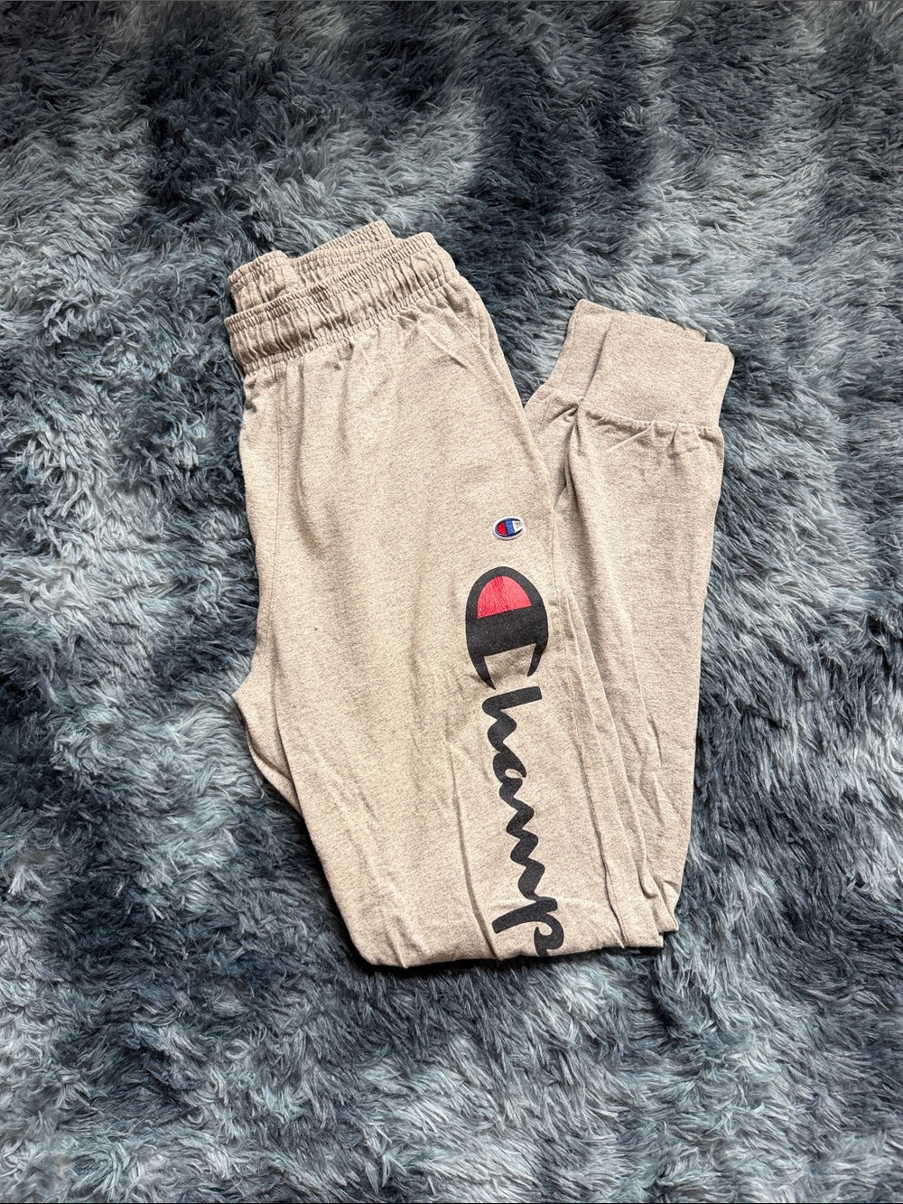 Champion Grey Logo Sweat Joggers